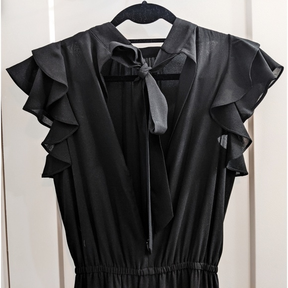 [1. State] Sheer Jumpsuit with Bow | Revolve NWOT - Picture 4 of 8